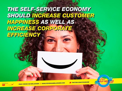 Self service should lead to win win